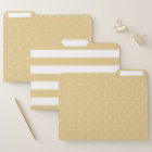 Dots and Stripes | Trendy Mustard Yellow and White