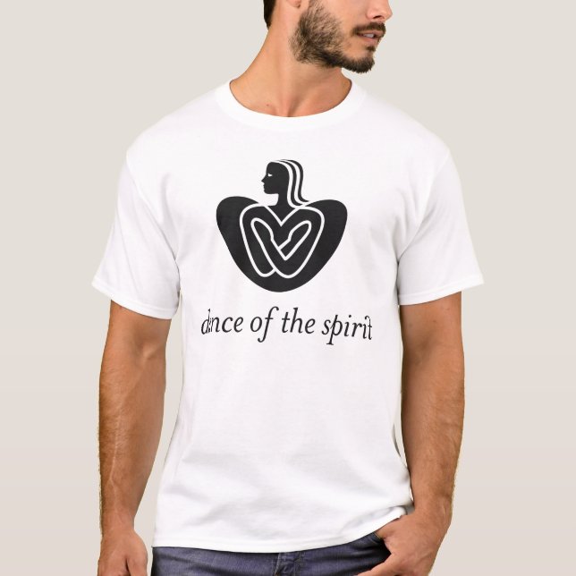 DOTS- basic black & white "Sophocles" T-Shirt (Front)