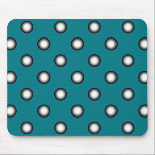Dots black & white gradients + your backgr. & idea mouse pad