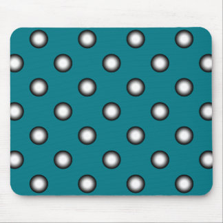 Dots black & white gradients + your backgr. & idea mouse pad