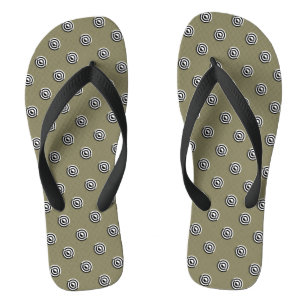 Dots black & white target mirror + your backgr. thongs