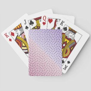 Dots in Pink and Magenta Playing Cards