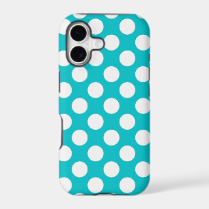 Dots on aqua