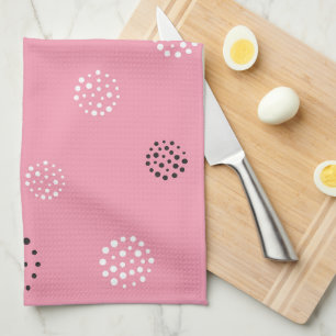 Dots Pattern 14 Tea Towel