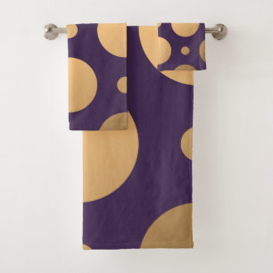 Dots Pattern 15 Bath Towel Set