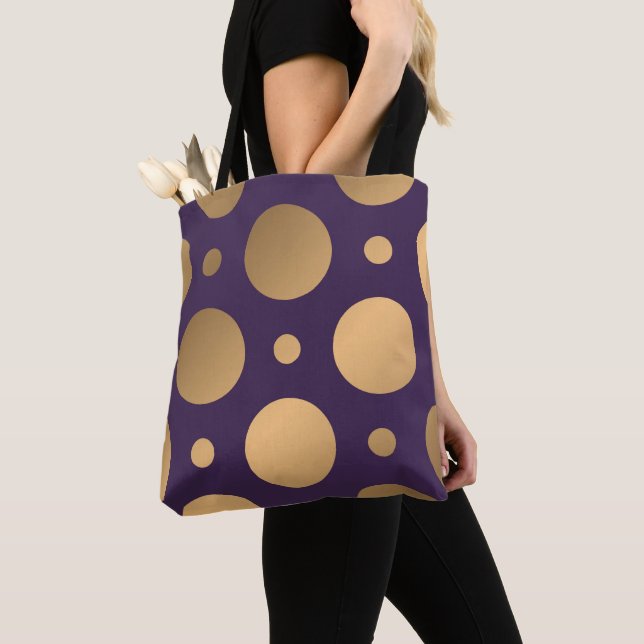 Dots Pattern 15 Tote Bag (Close Up)