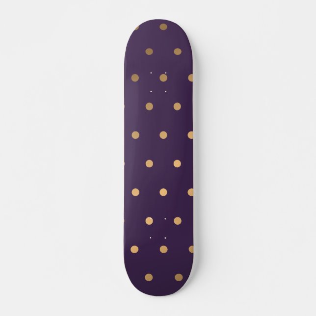 Dots Pattern 18 Skateboard (Front)