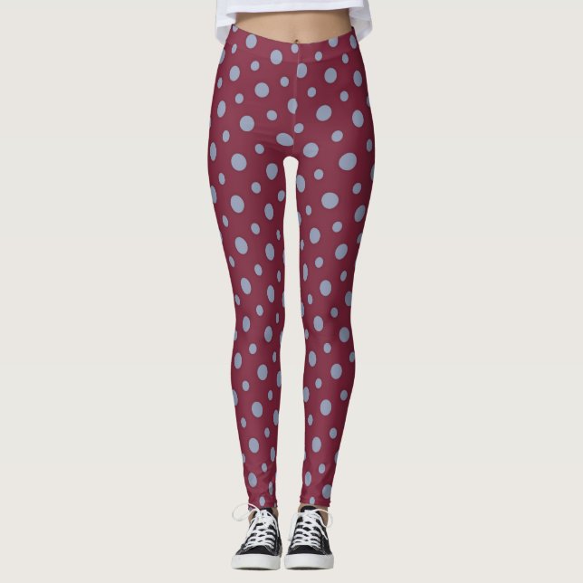 Dots Pattern 7 Leggings (Front)