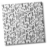 Dots Pattern Black White Stripes Ceramic Tile<br><div class="desc">Use this simple and chic black and white stripes and dots backdrop to customise your living space. You can also change out the background colouring to really make it your own look. Plus you can even make the black stripes and dots a completely different colour! Whether you want to use...</div>