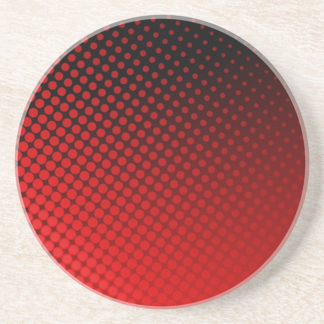 Dots Pattern Coaster (Front)