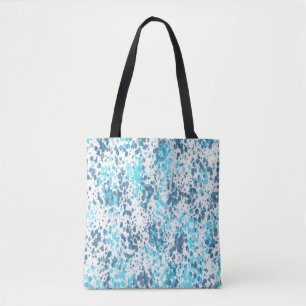 Dots pattern tote bag