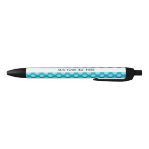 Dots seamless pattern white transp. + your backgr. black ink pen