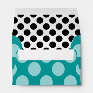Dots seamless pattern white transp. + your backgr. envelope
