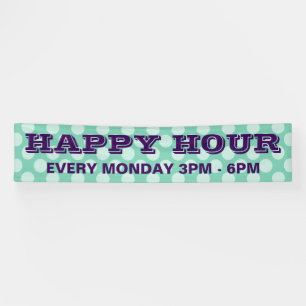 Dots seamless pattern white transp. + your ideas banner