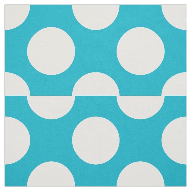 Dots seamless pattern white + your backgr. fabric (Swatch)