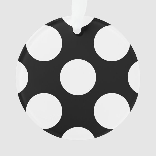Dots seamless pattern white + your backgr. ornament (Front)