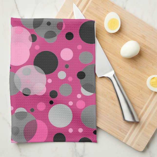 Dots Tea Towel (Quarter Fold)
