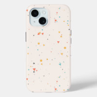 Dots & Triangle Confetti Pattern