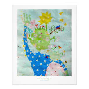 Dotsie and Daughter Photo Print