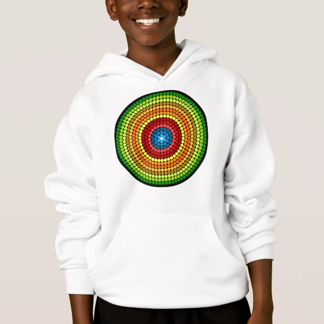 Dotted Abstract Mandala Art Design-65904 (Front)