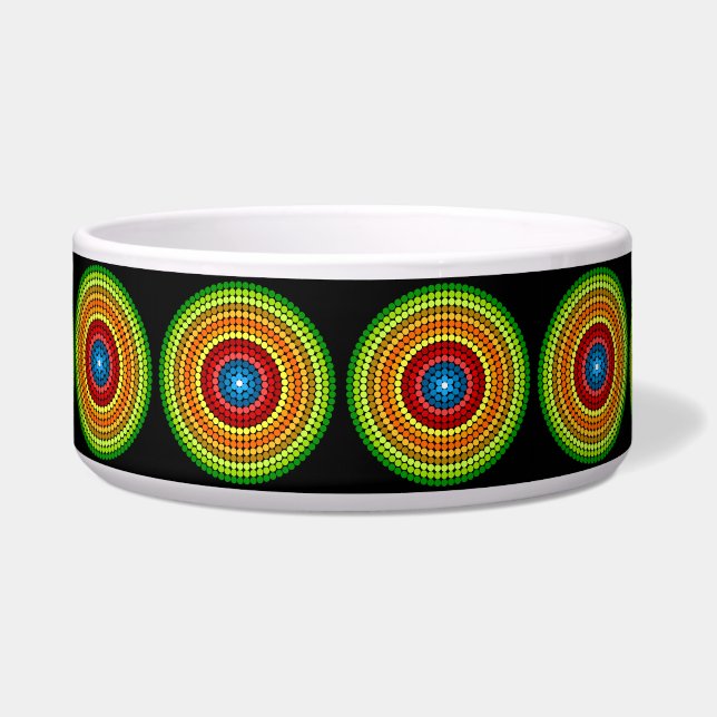 Dotted Abstract Mandala Art Design-65904 (Front)