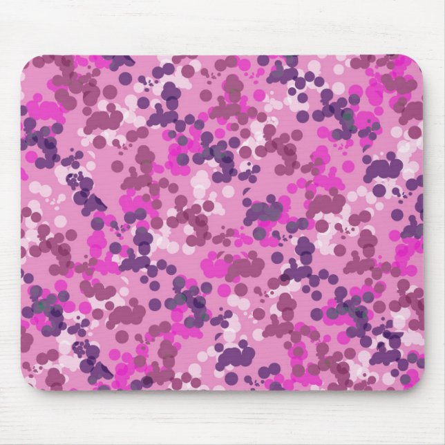 Dotted Camo Mouse Pad (Front)
