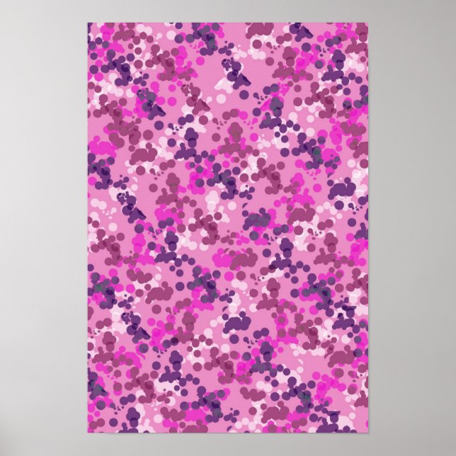 Dotted Camo Poster (Front)