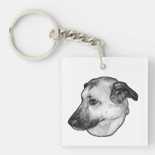 Dotted Companion, Pocket Art Key Ring