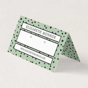 Dotted Earring Holder, Jewelry Display Card