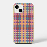 Dotted Pastel Plaid Pattern