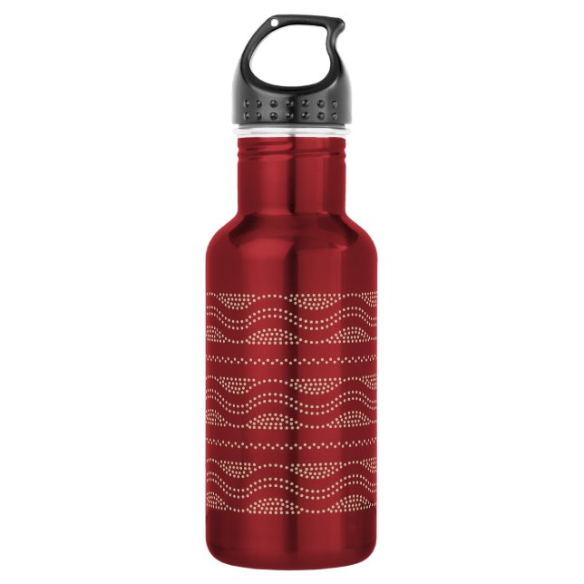 dotted path 532 ml water bottle (Front)