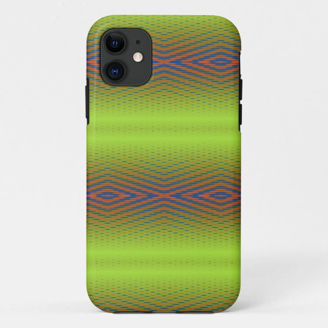 Dotted Rhombus Case-Mate iPhone Case (Back)