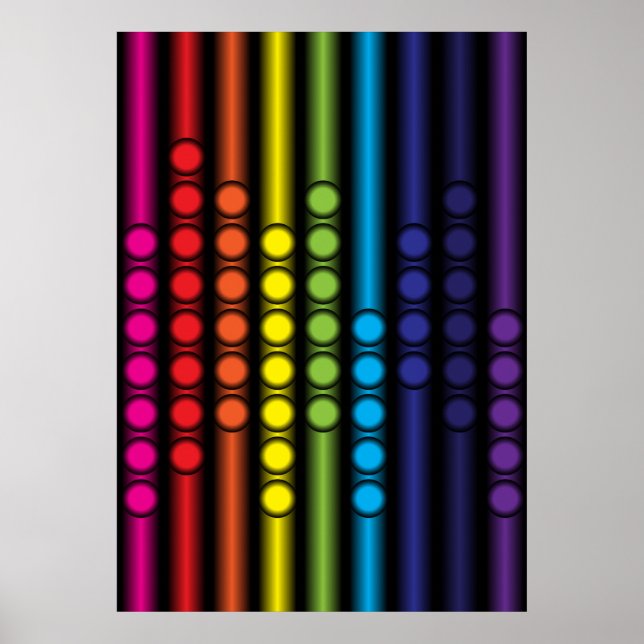 Dotted Spectrum Poster (Front)