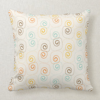Dotted Spiral Design Cushion