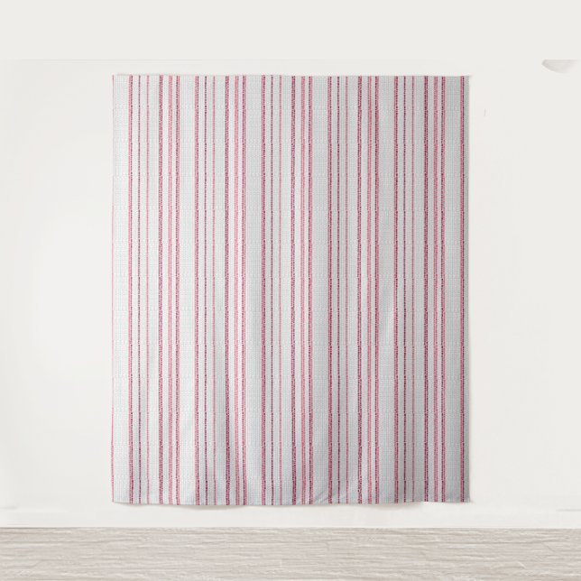 Dotted striped pattern. tapestry (Front)