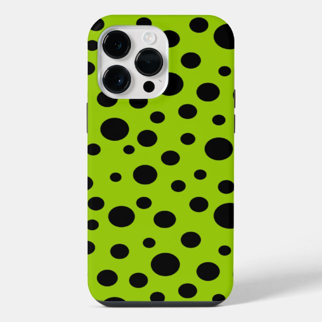 Dotted Stripes iPhone Case (Back)