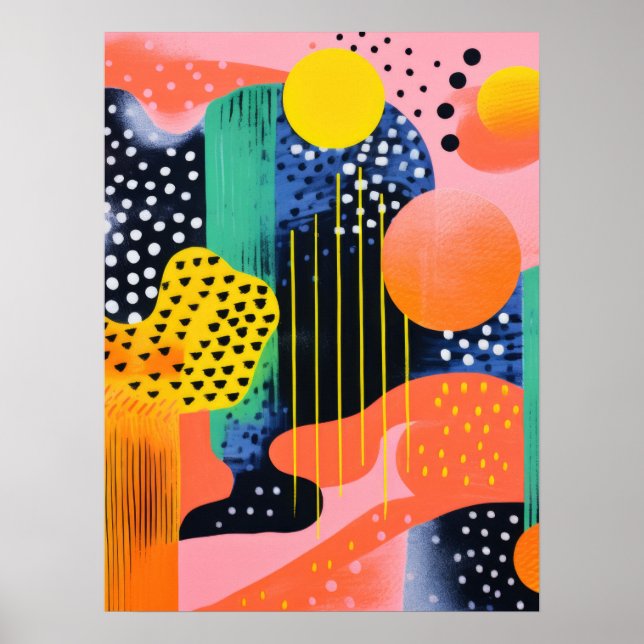 Dotted Symphony Poster (Front)