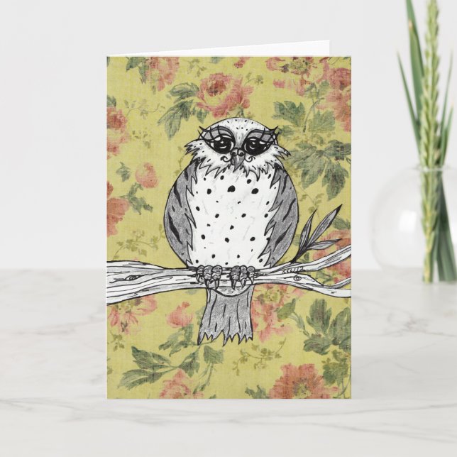 Dotti the Owl 27 Greeting Card (Front)