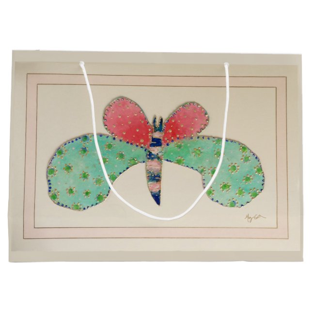 Dottie Butterfly Gift Bag (Back)