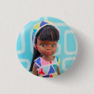 Dottie Colourful Geometry 3 Cm Round Badge