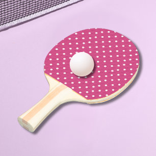 Dotty Delight Red Ping Pong Paddle