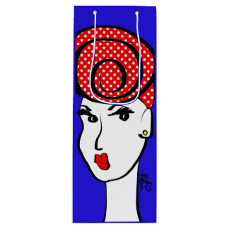 Dotty Divine Wine Gift Bag