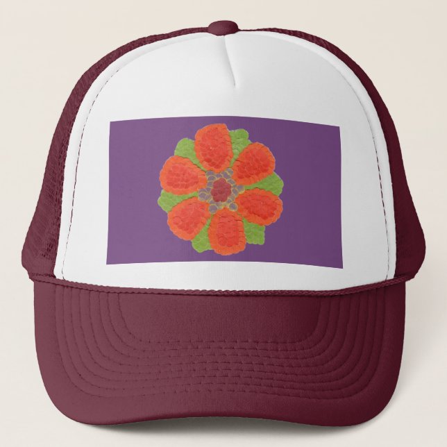 Dotty Flower Cap (Front)