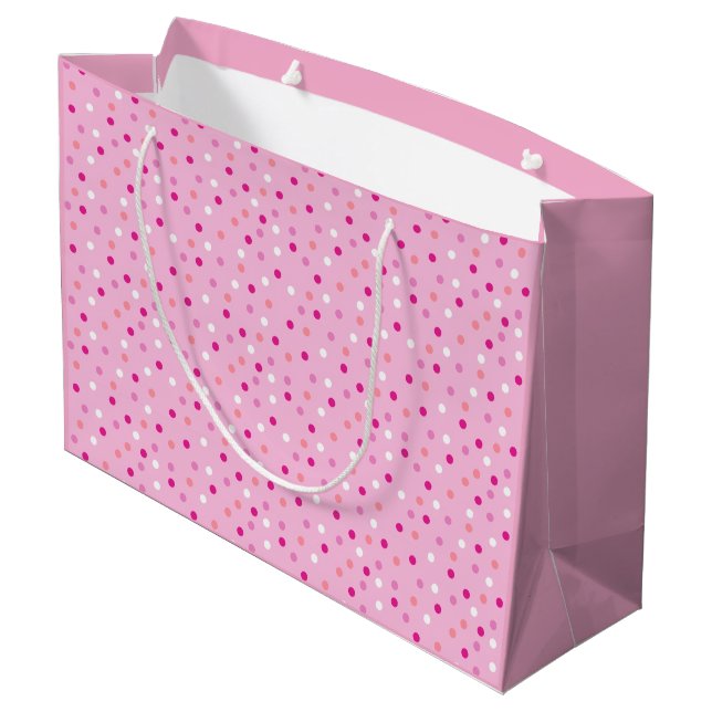 Dotty gift bag (Back Angled)