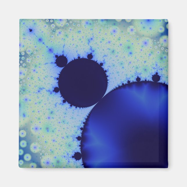 Dotty Mandelbrot Magnet (Front)