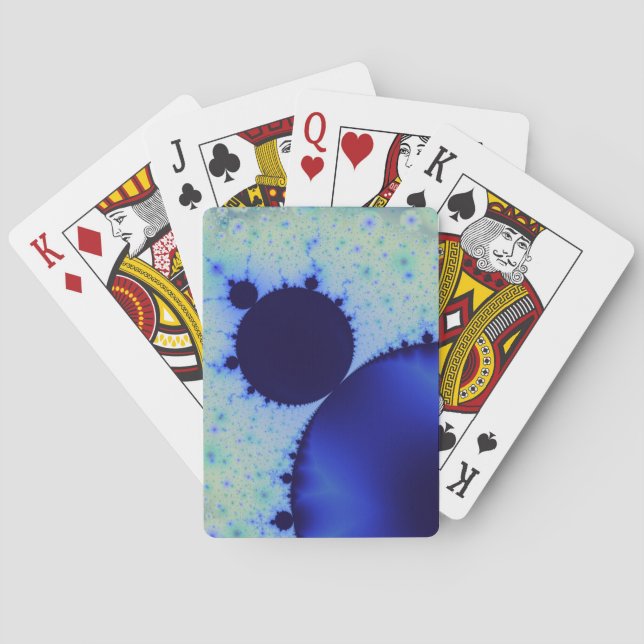 Dotty Mandelbrot Playing Cards (Back)