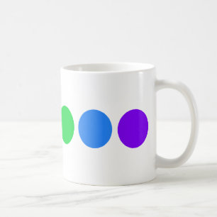 Dotty rainbow - English tea mug
