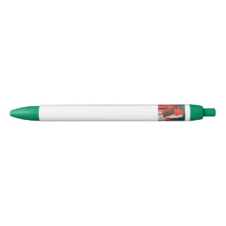 Dotty Robin Green Trim Pen