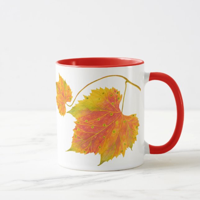Dotty Spotty Fall on a Combo Mug (R) (Right)
