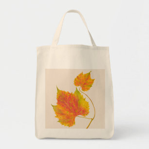 Dotty Spotty Fall on a Grocery Tote  Bag